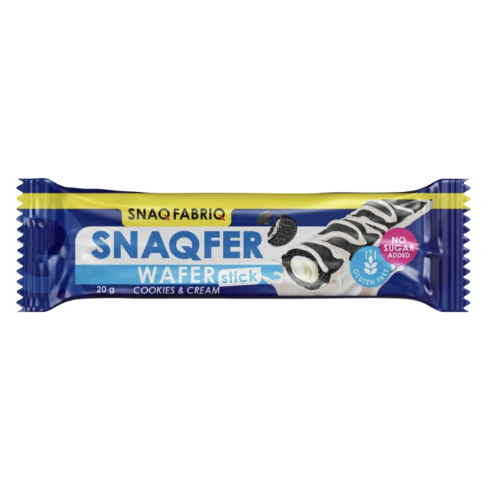 Батончик SNAQ FABRIQ 20 g Батончик вафельный Печенье крем