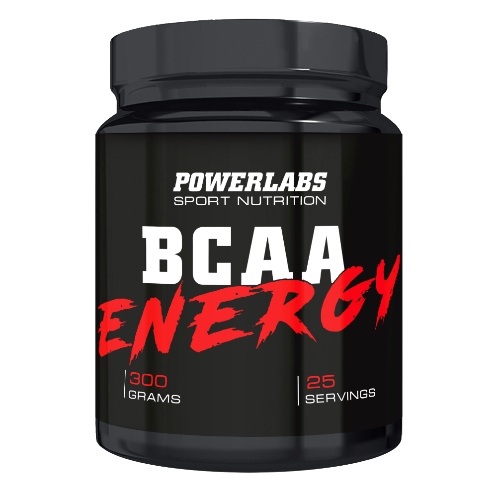 BCAA PowerLabs BCAA Energy (БЦАА) 300 g Вишня