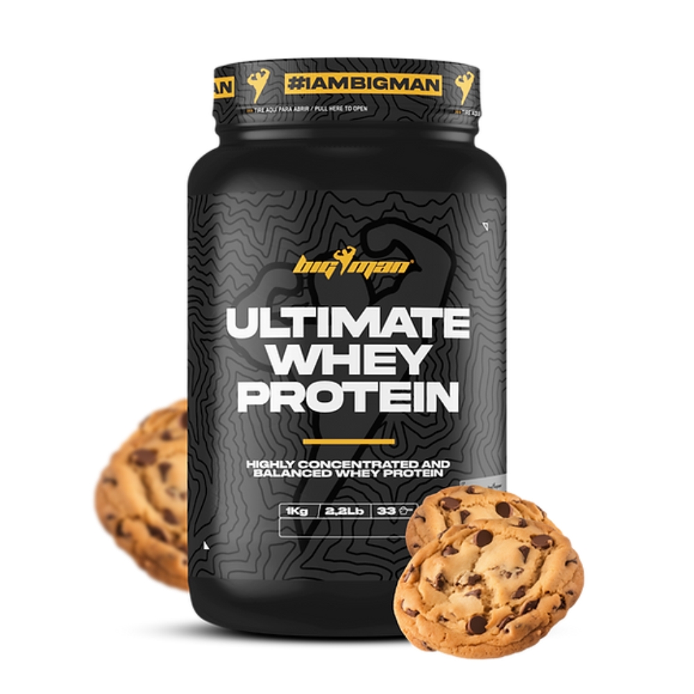 Протеин BIG MAN Ultimate Whey Protein Сывороточный протеин 1000 g Печенье