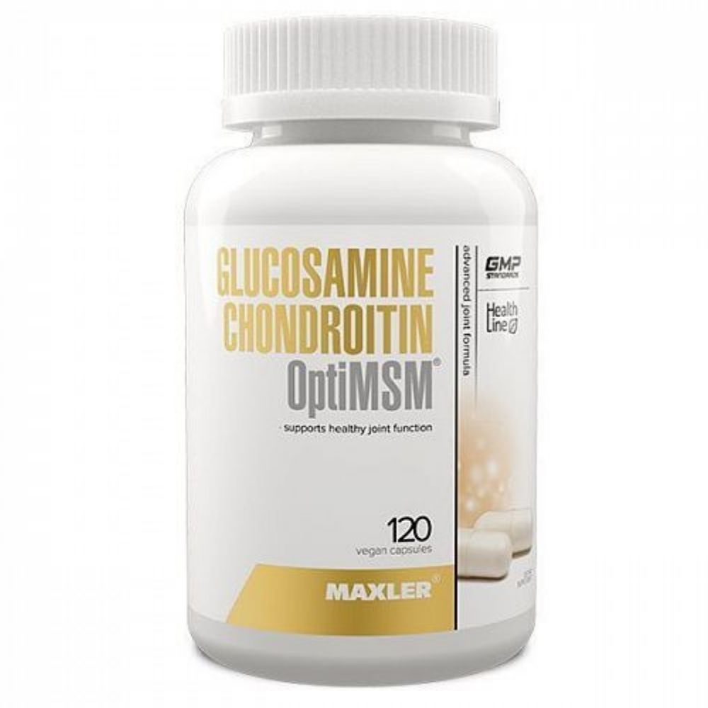 Средство для сустава и связок Maxler Glucosamine & Chondroitin-Opti & MSM 120 caps