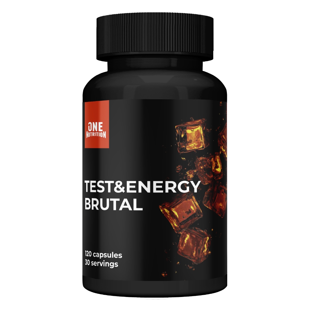 Повышение тестостерона ONE NUTRITION TEST Energy Brutal 120 caps